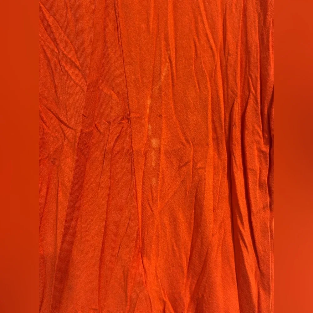 Michael Kors Vibrant Orange Blouse sleeveless top Size XS